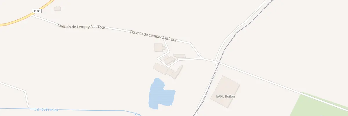 Plan du 5106 La Tour à Lempty