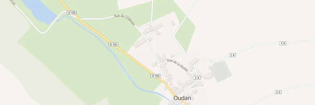 Plan du 49 Le Bourg à Oudan