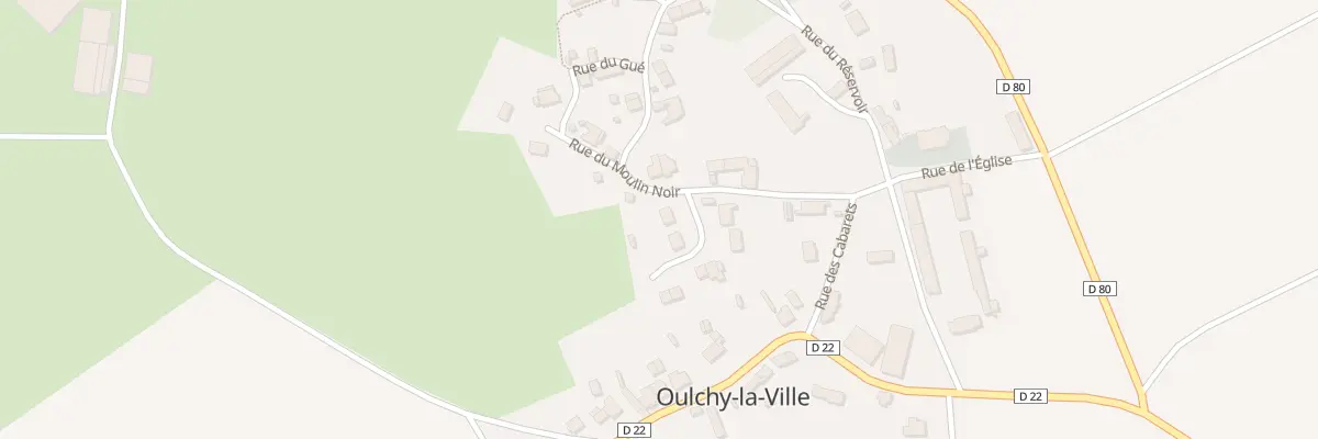 Plan du 1 Imp Fouillard à Oulchy-la-Ville
