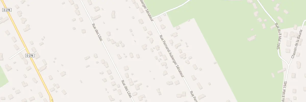 Plan du 21 Rue Fernand Auberger Senateur à Vendat