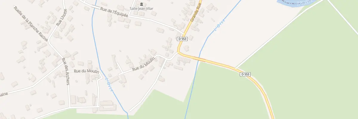 Plan du 66 Grande Rue à Beautor