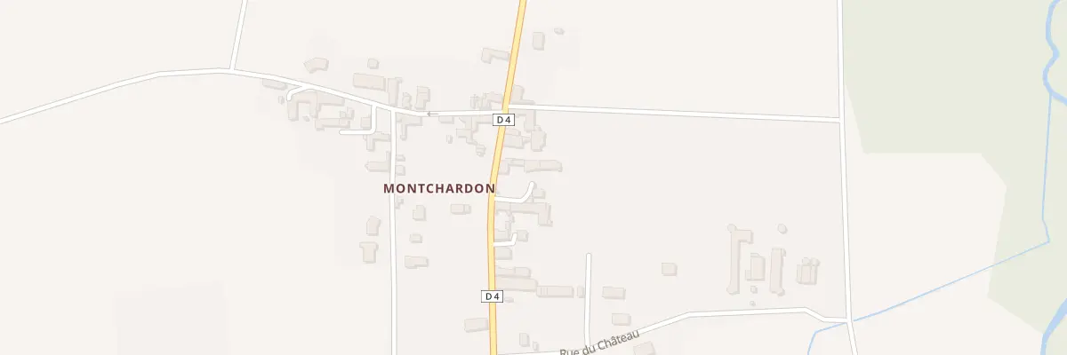 Plan du 22B Rue de Montchardon à Chassy