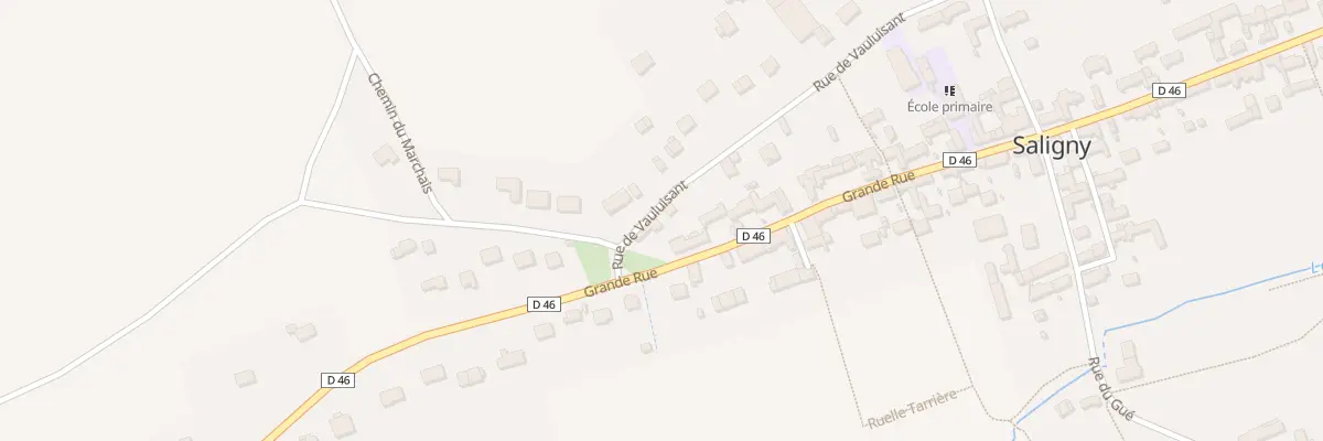 Plan du 19 Rue de Vauluisant à Saligny