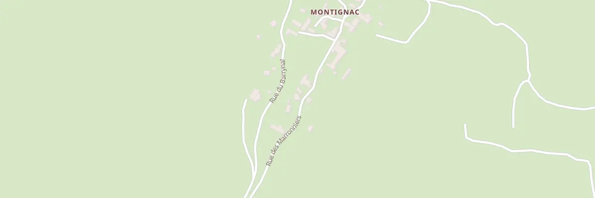 Plan du 5100 Montignac à La Malène