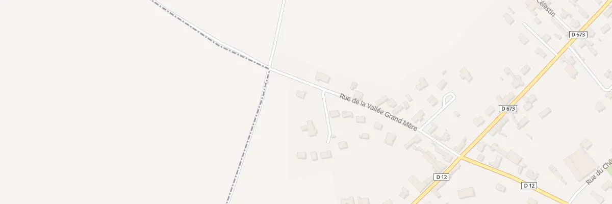 Plan du 13 Rue de la Vallée Grand-mère à Mesnil-Saint-Laurent