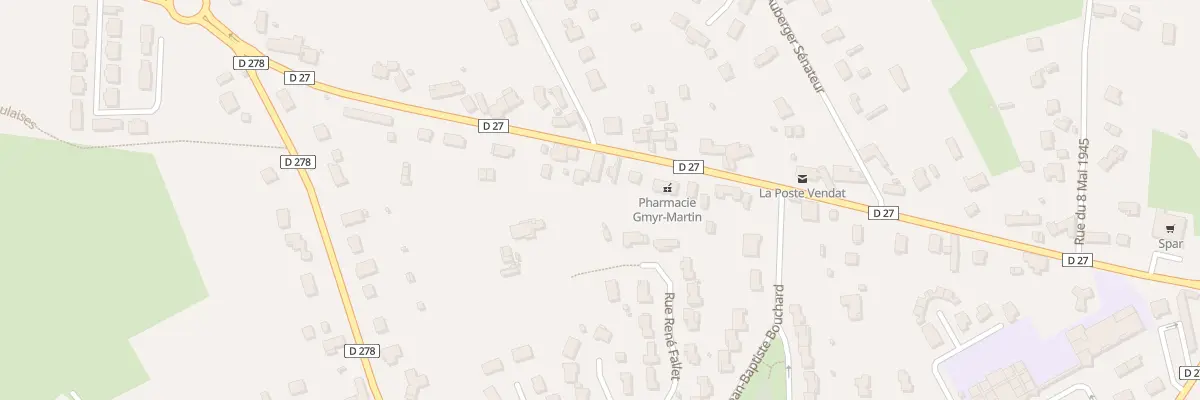 Plan du 31 Rue des Landes à Vendat