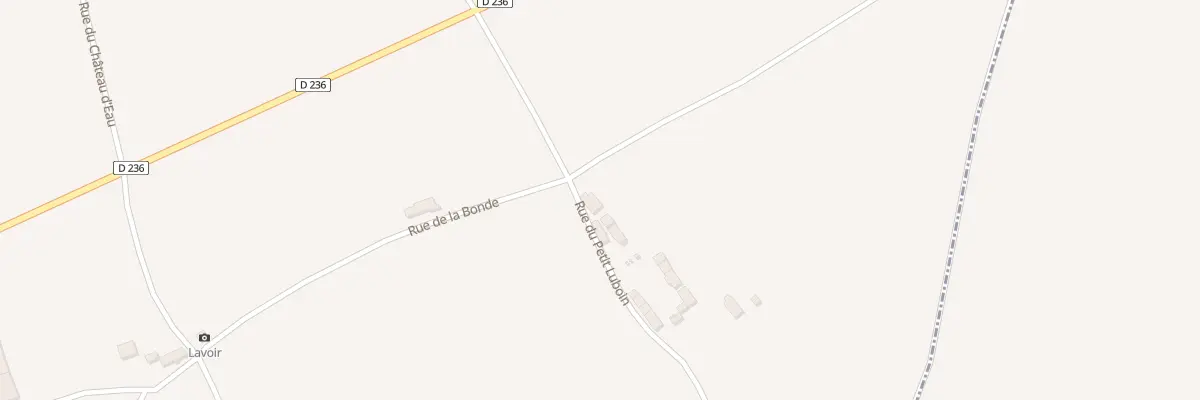 Plan du 1 Rue du Petit Luboin à Saint-Brice