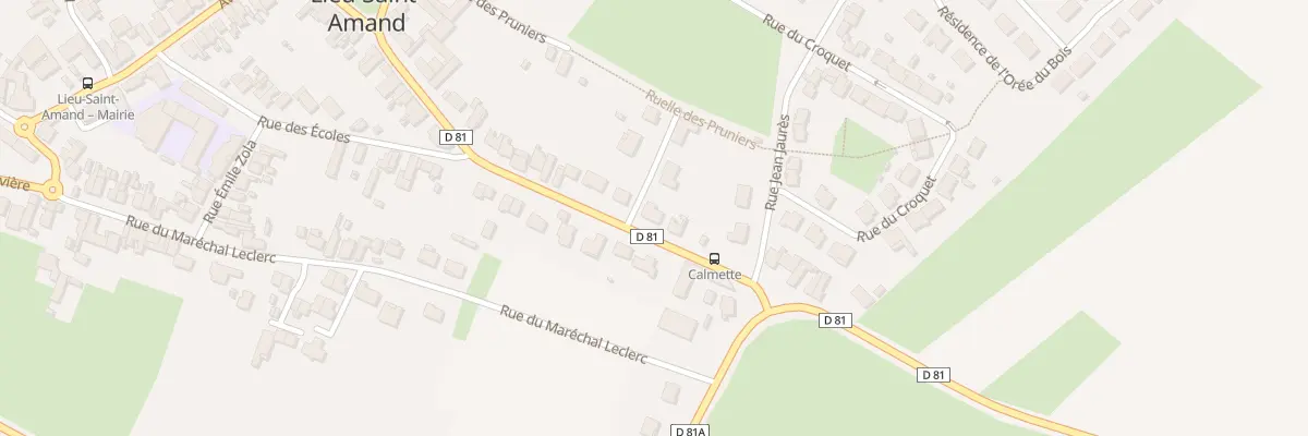 Plan du 3 Res des Pruniers à Lieu-Saint-Amand