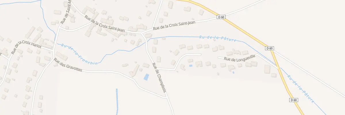 Plan du 2 Rue du Sauvageon à Lescherolles