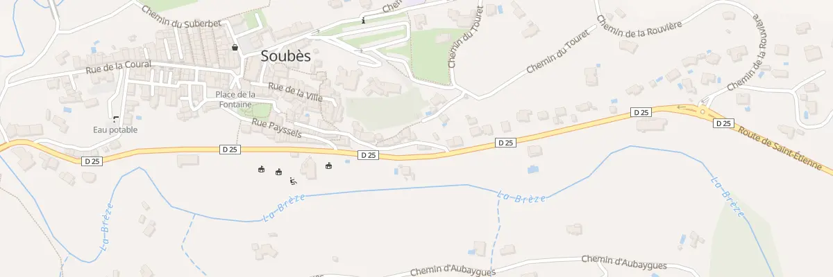 Plan du 19B Rue des Barrys à Soubès