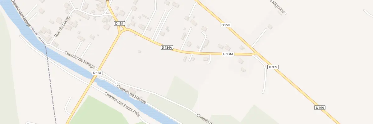 Plan du 13 Rte de Cézy à Saint-Aubin-sur-Yonne