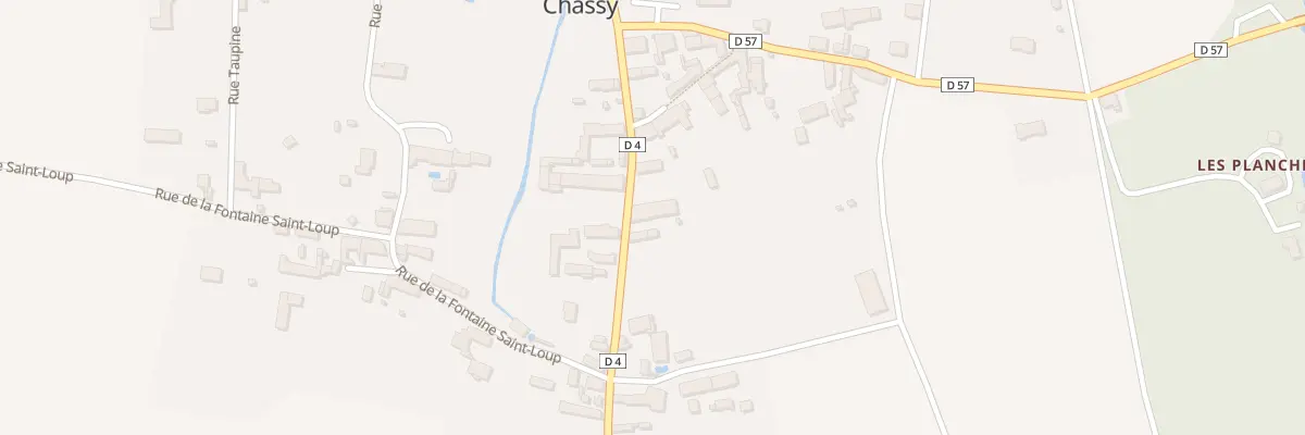 Plan du 26 Rue aux Anes à Chassy