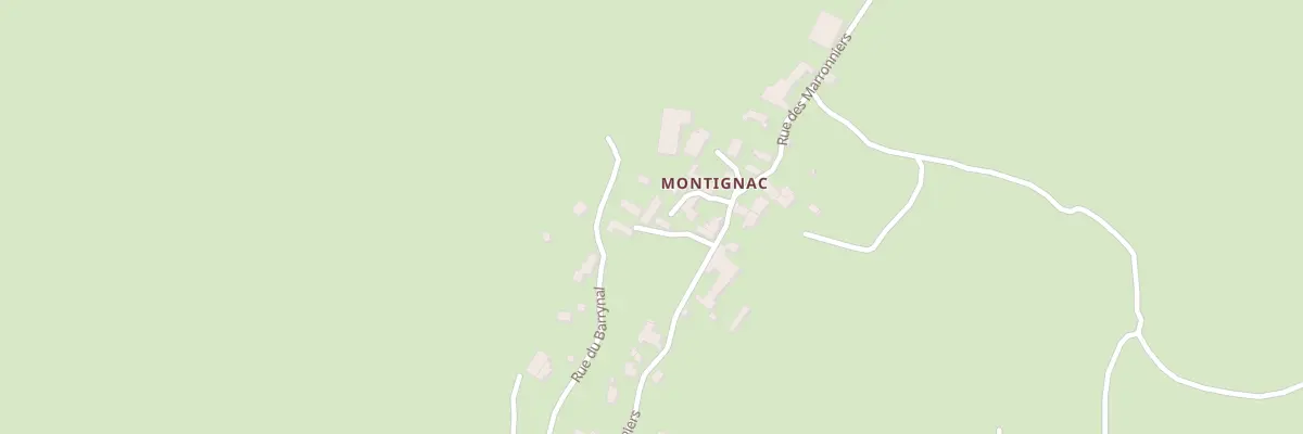 Plan du 17 Che du Parousset à La Malène