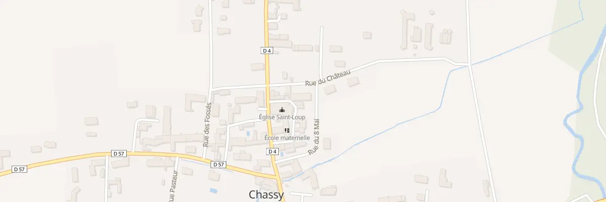 Plan du 3 Rue du 8 Mai à Chassy