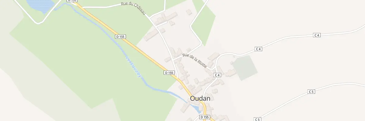 Plan du 52 Le Bourg à Oudan