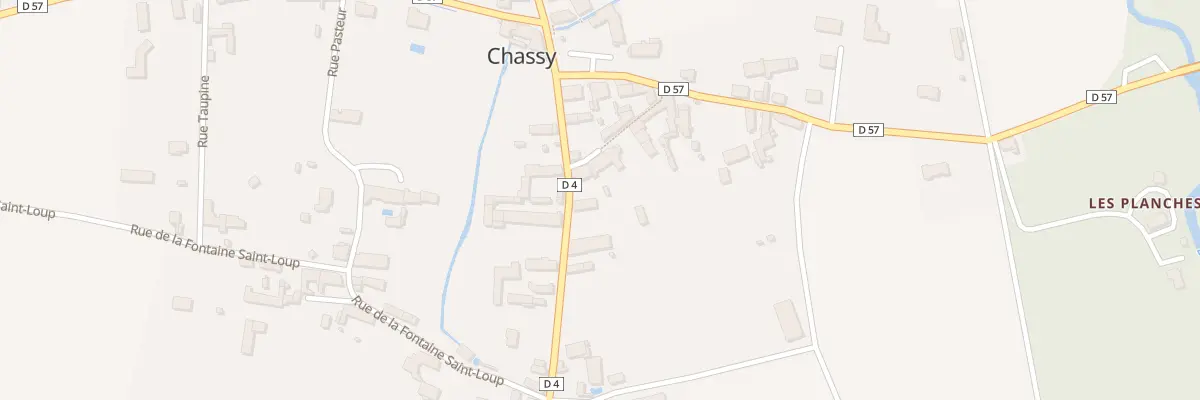 Plan du 7 Rue aux Anes à Chassy