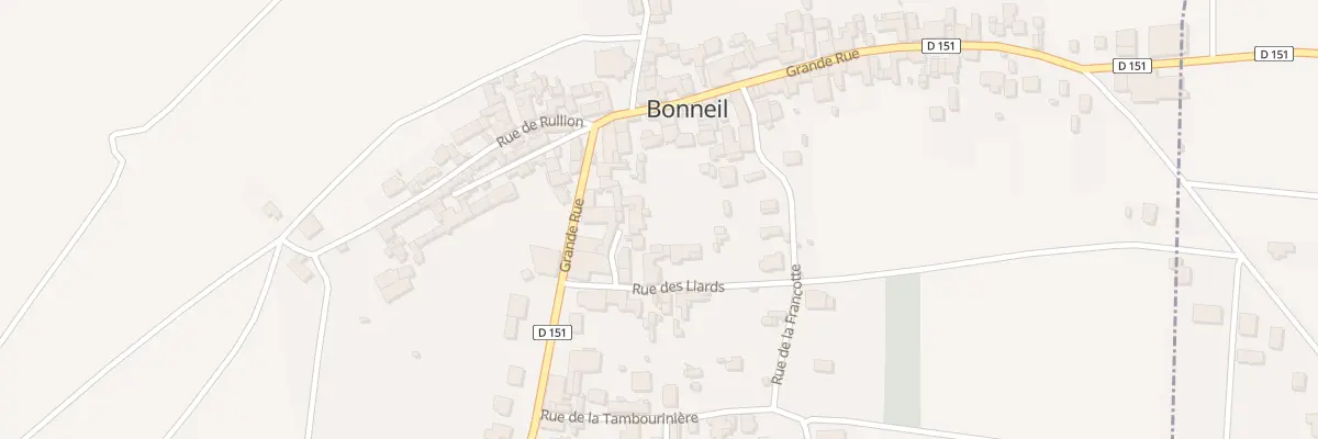 Plan du 1B Rue des Liards à Bonneil