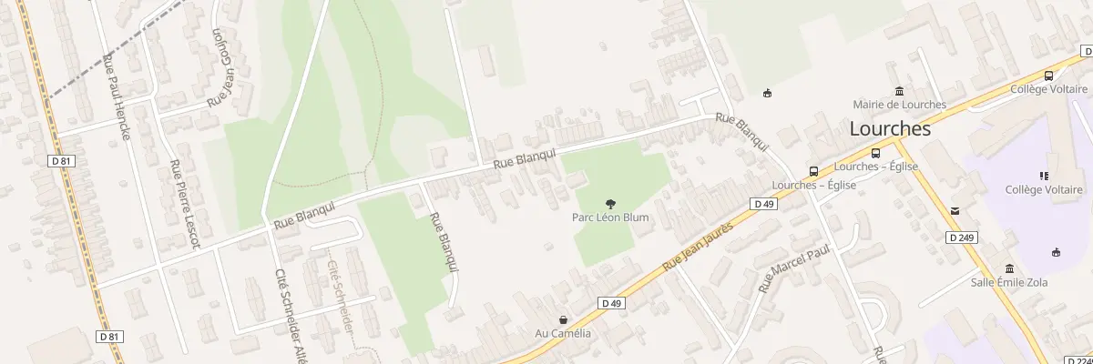 Plan du 227A Rue Blanqui à Lourches