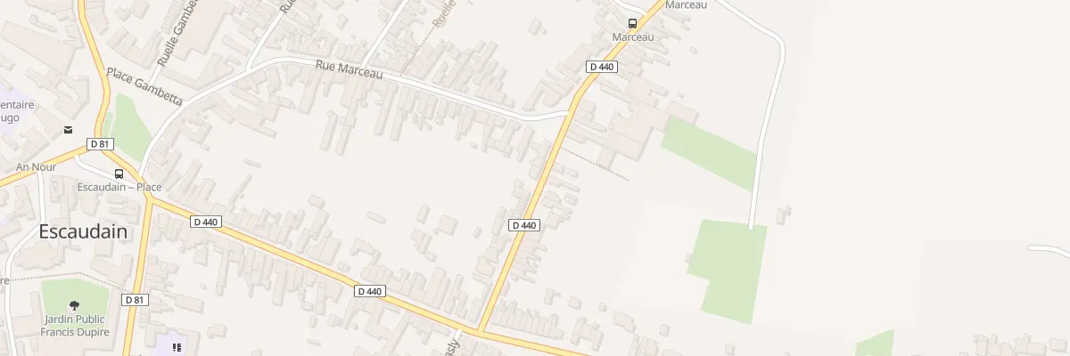 Plan du 3 Rue Camille Desmoulins à Escaudain