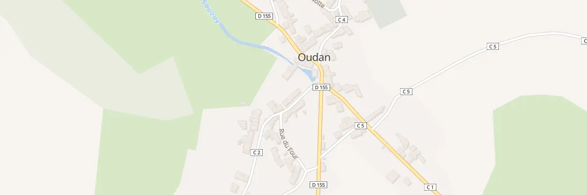 Plan du 38 Le Bourg à Oudan