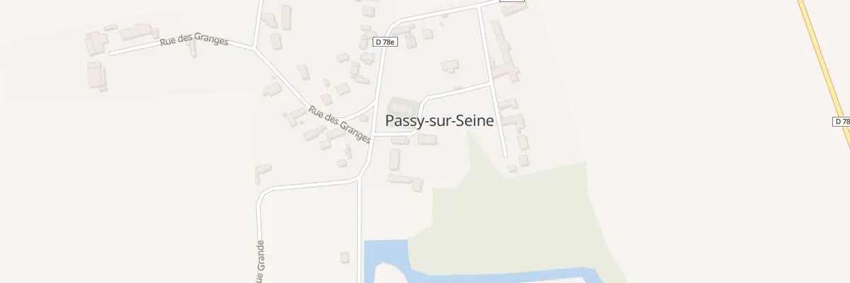 Plan du 5 Rue de l’Eglise à Passy-sur-Seine