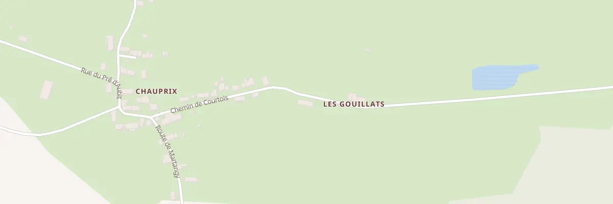Plan du 181 Les Coeurtys à Nolay