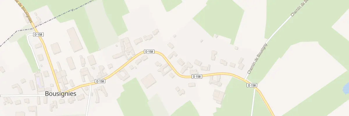 Plan du 547 Rue du Bois à Bousignies