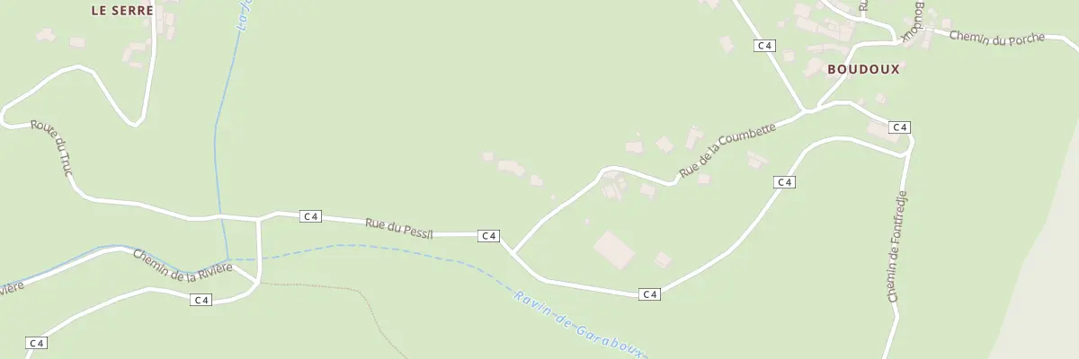 Plan du 5113 Boudoux à Grèzes