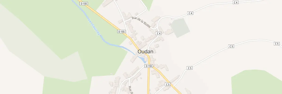 Plan du 1 Rue de l’Église à Oudan
