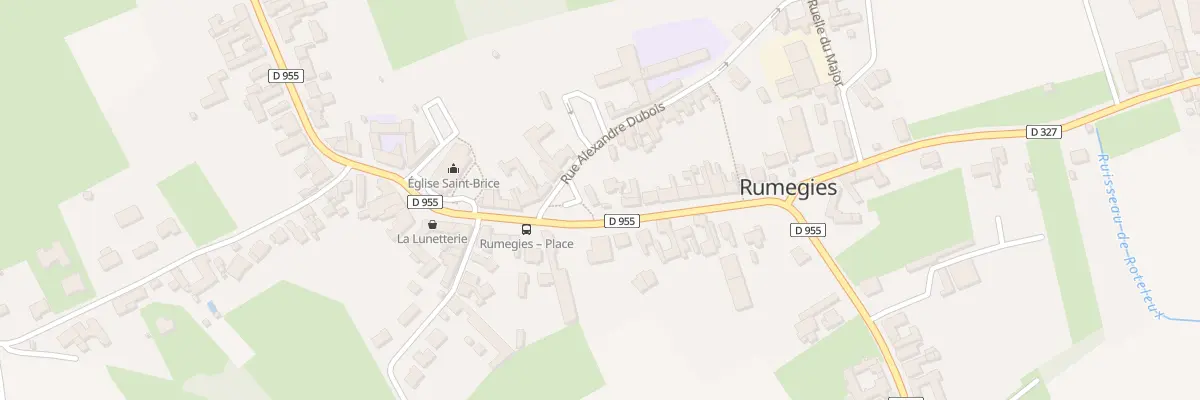 Plan du 158 Rue de l’Eglise à Rumegies