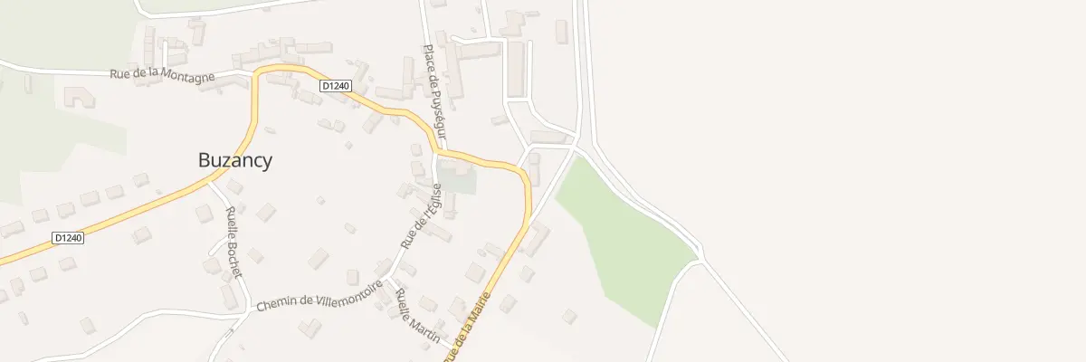 Plan du 1 Rue de la Mairie à Buzancy
