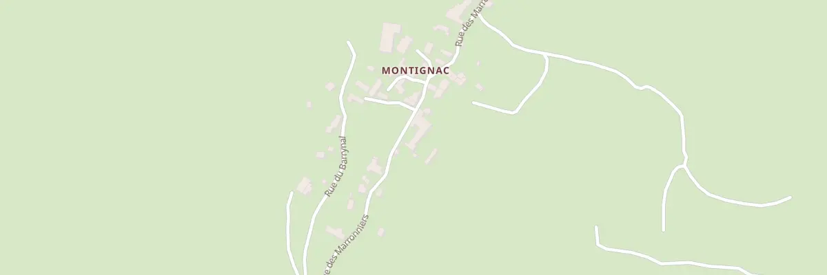 Plan du 5103 Montignac à La Malène