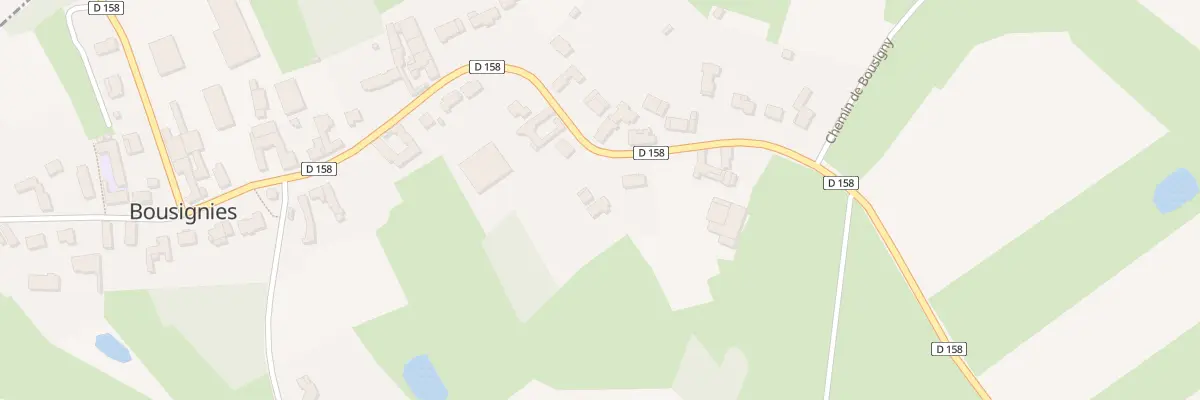 Plan du 604 Rue du Bois à Bousignies