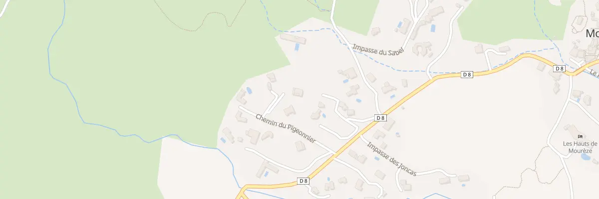 Plan du 4 Che du Pigeonnier à Mourèze
