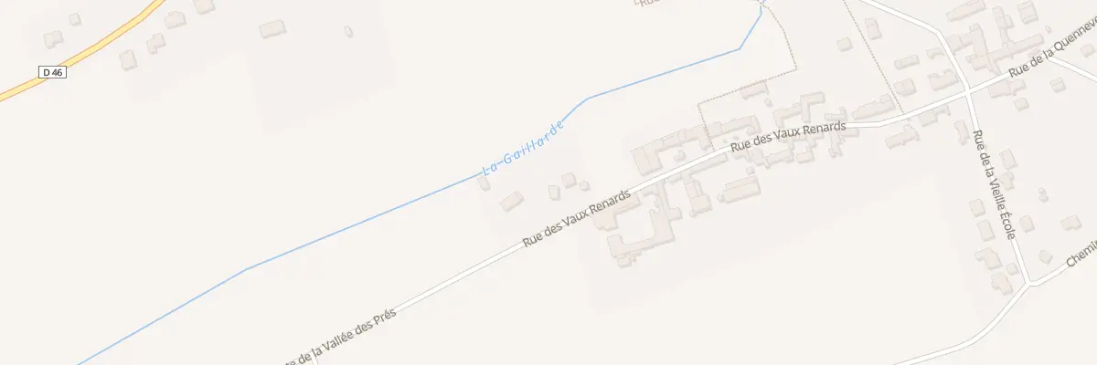 Plan du 29 Rue des Vaux Renards à Saligny