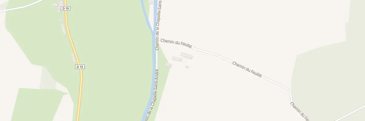 Plan du 385 Croisy à La Chapelle-Saint-André