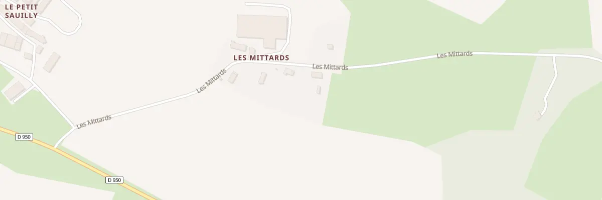Plan du 115 Les Mittards à Moulins-sur-Ouanne