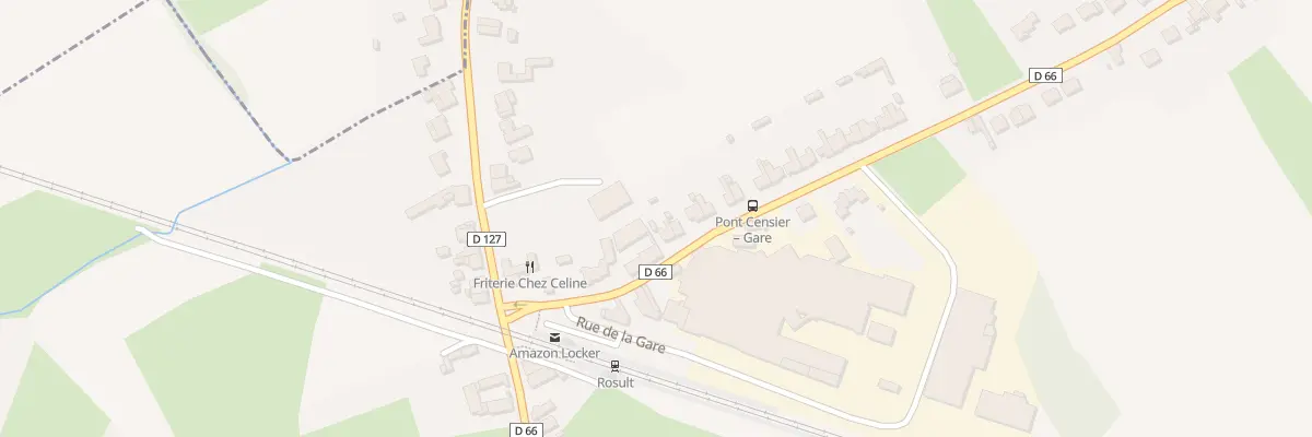Plan du 712 Rue du Pont Censier à Rosult