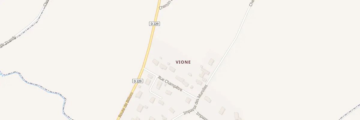 Plan du 5000 Vione à Reignat