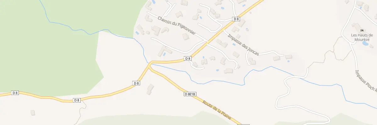 Plan du 71B Rte de la Dolomie à Mourèze