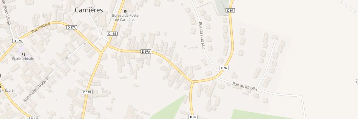 Plan du 47 Rue du Général Leclerc à Carnières