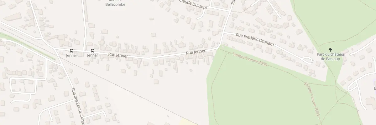 Plan du 34B Rue Jenner à Yzeure