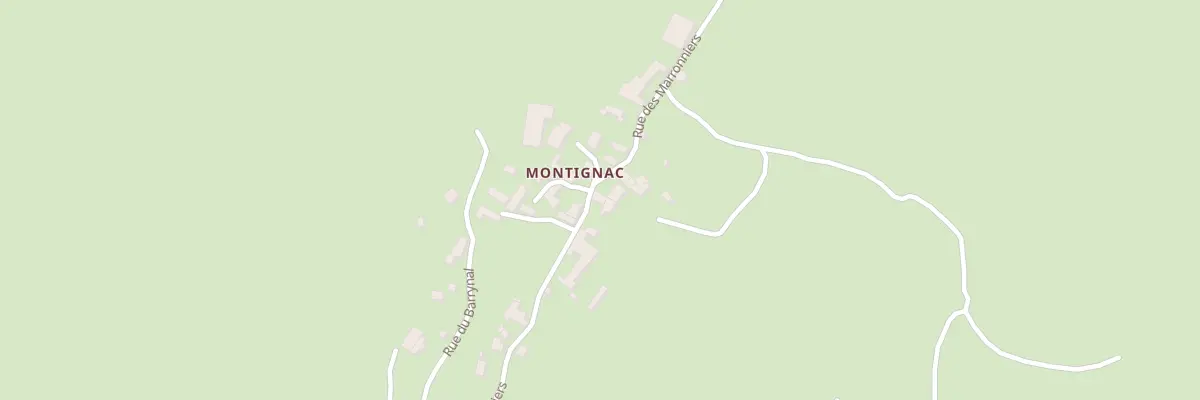 Plan du 5156 Montignac à La Malène