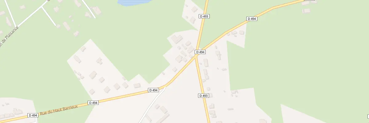 Plan du 91 Rue du Haut - Barrieux à Yzeure