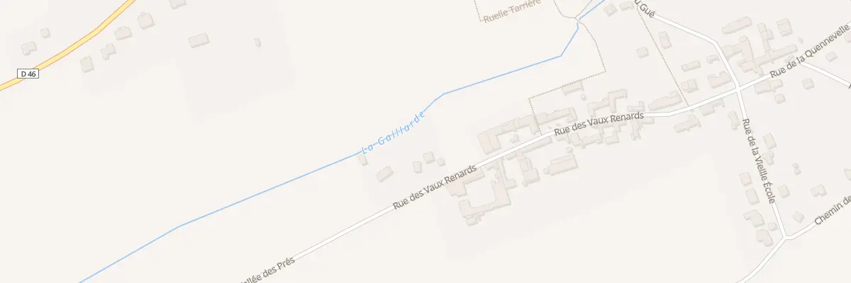 Plan du 27 Rue des Vaux Renards à Saligny