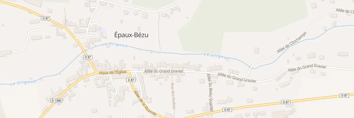 Plan du 13 All du Grand Gravier à Épaux-Bézu