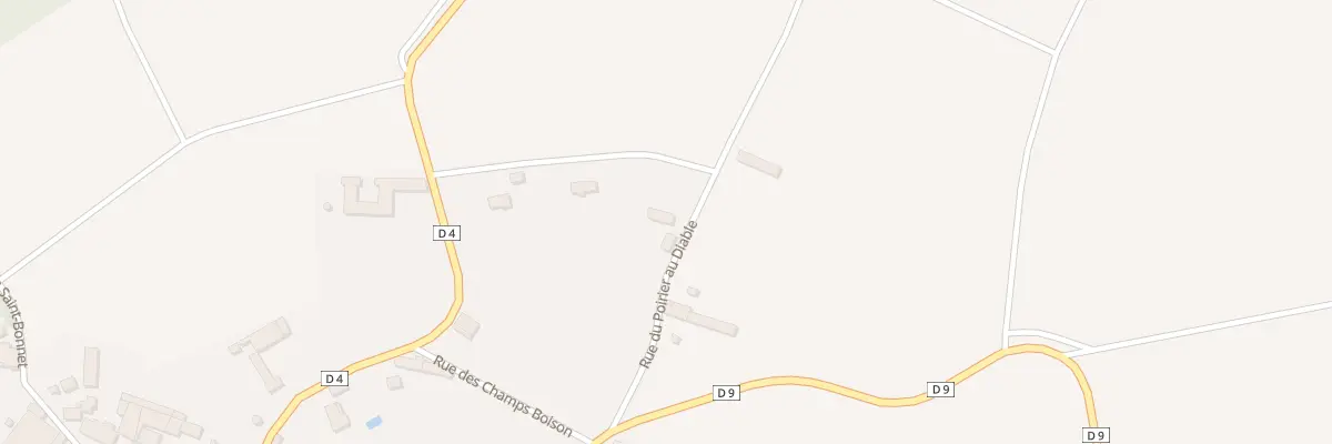 Plan du 1 Rue du Poirier au Diable à Lain