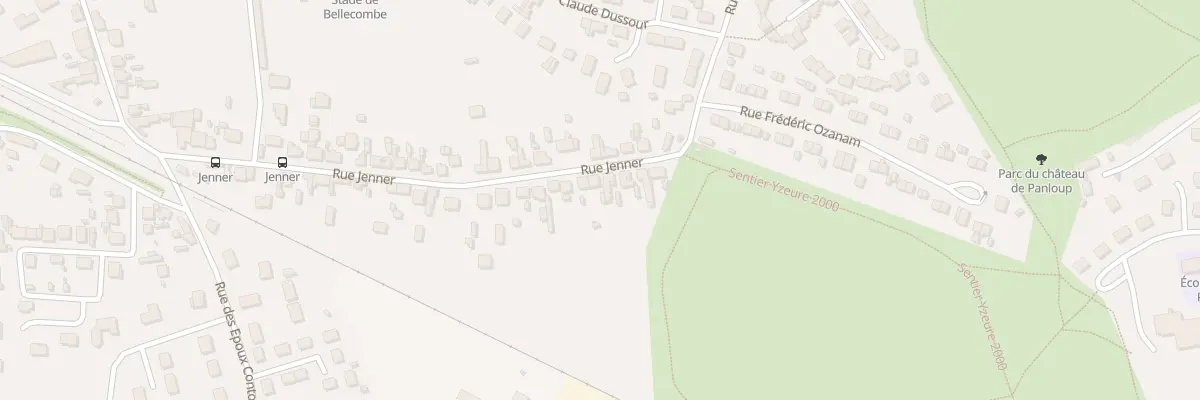 Plan du 34T Rue Jenner à Yzeure