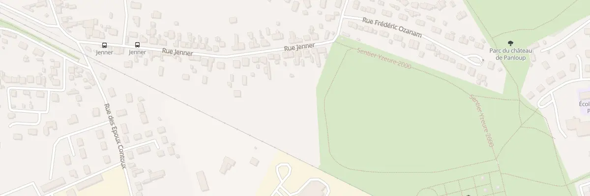 Plan du 34C Rue Jenner à Yzeure