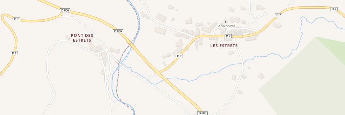 Plan du 5150 Les Estrets à Fontans
